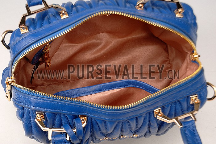 Miu Miu Top Handle Blue