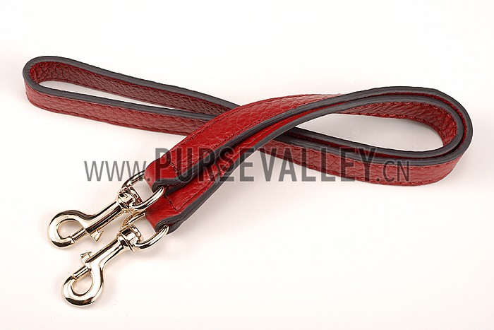 Gucci Miss GG Leather Hobo Dark Red