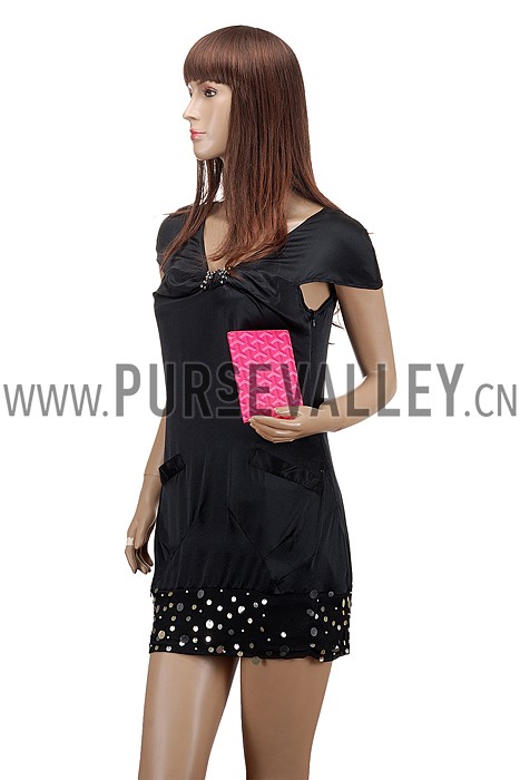 Goyard Fuchsia Passport Cover 18926622