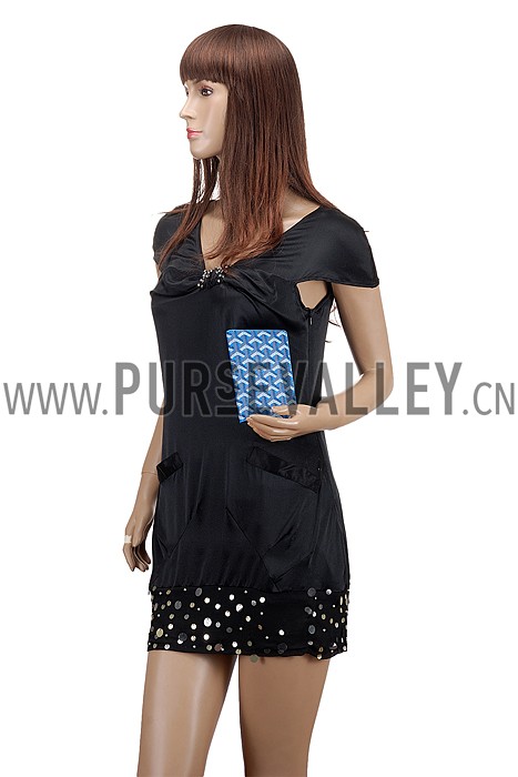 Goyard Blue Passport Cover 18926611