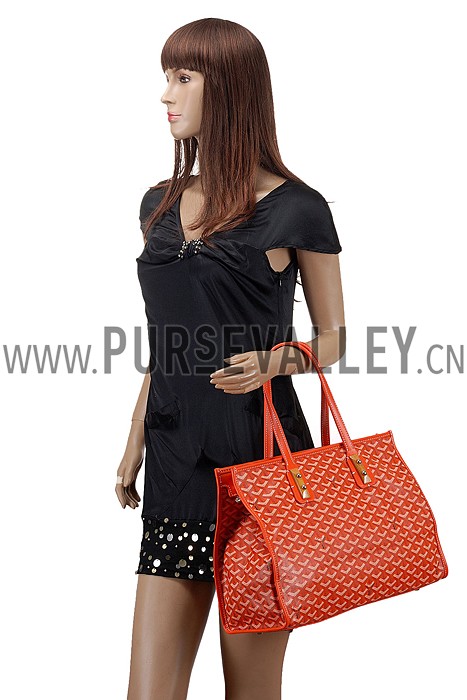 Goyard Marquises Orange Tote 18926627