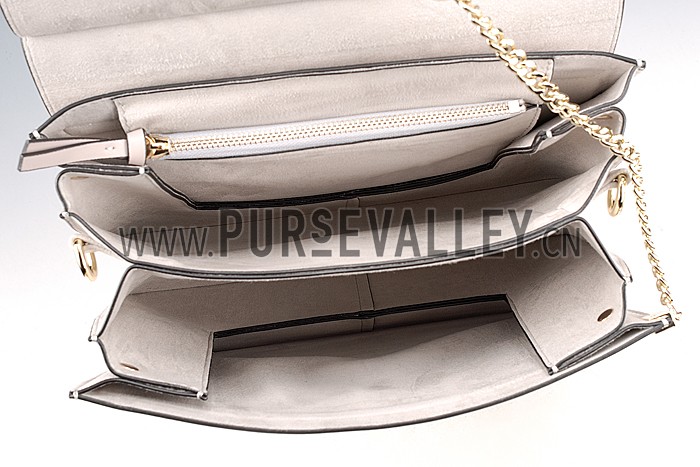 Chloe Faye Grey Shoulder Bag