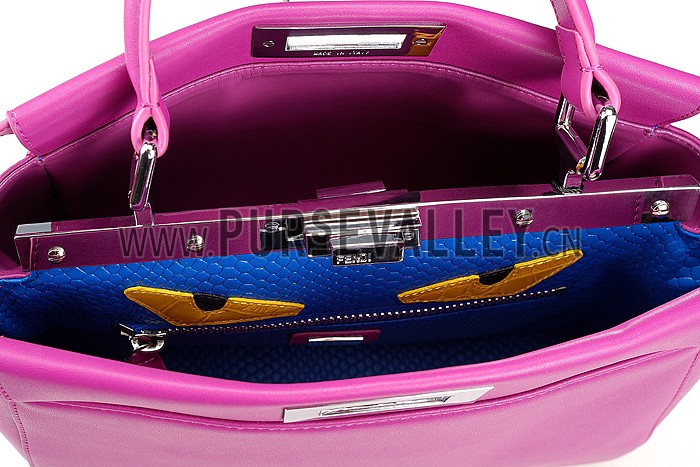 Fendi Peekaboo Medium Magenta Bag