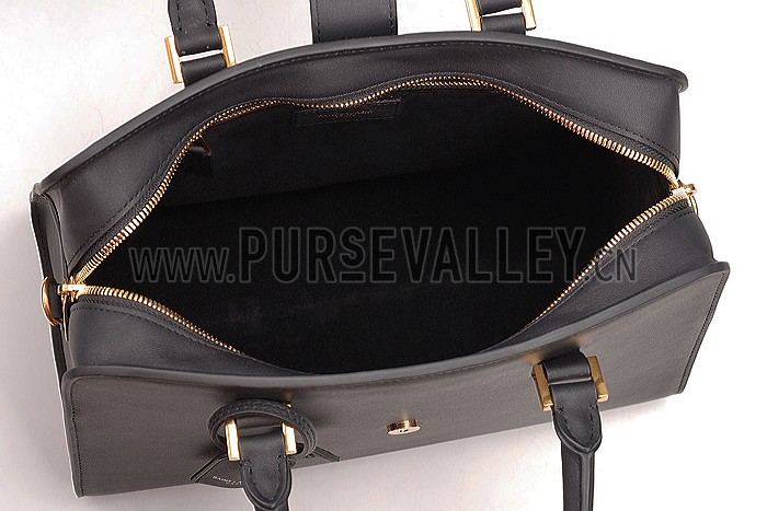 Saint Laurent Monogramme Cabas Small Black Bag