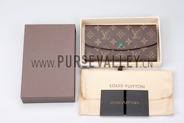 Louis Vuitton Emily Green Wallet