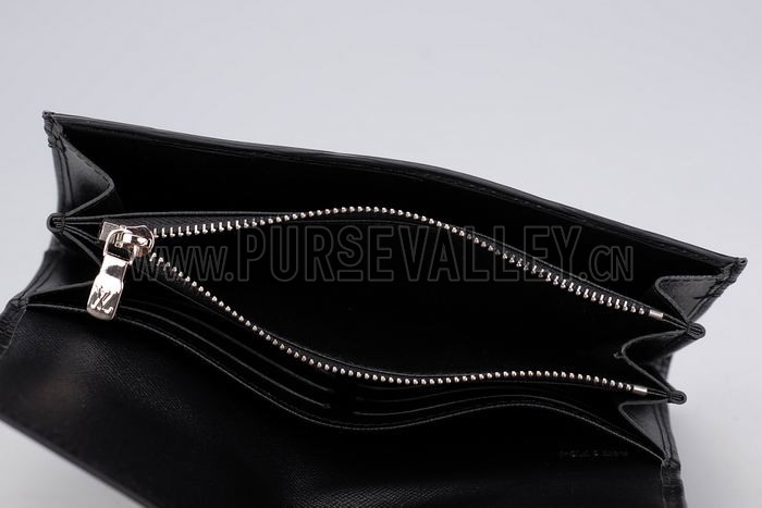 Louis Vuitton Sarah Black Epi Leather Wallet