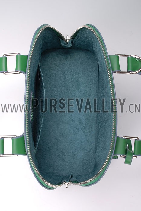 Louis Vuitton Alma PM Epi Leather Green