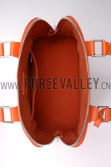 Louis Vuitton Alma PM Epi Learher Orange