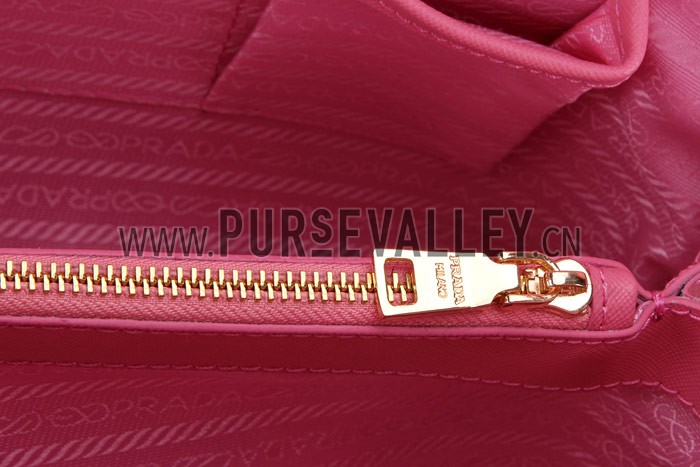 Prada Saffiano Medium Promenade Tote Pink