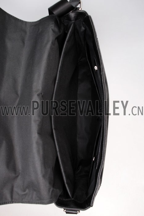 Louis Vuitton Roman GM Taiga Leather Black