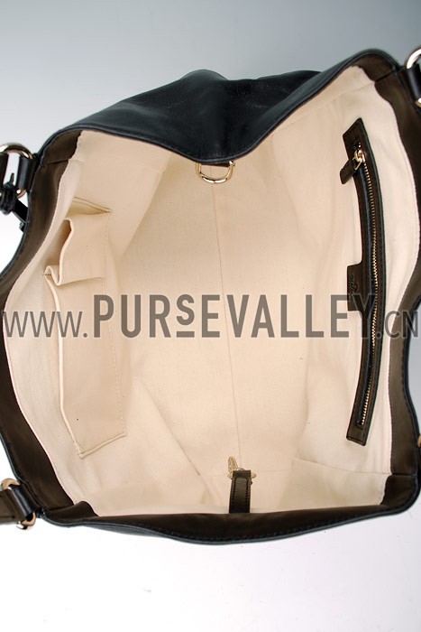 Gucci Soho Medium Shoulder Bag Dark Black