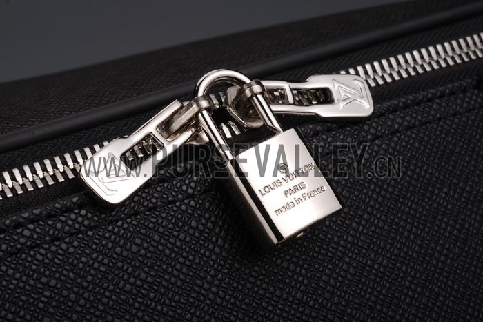 Louis Vuitton Pegase 55 Black Taiga