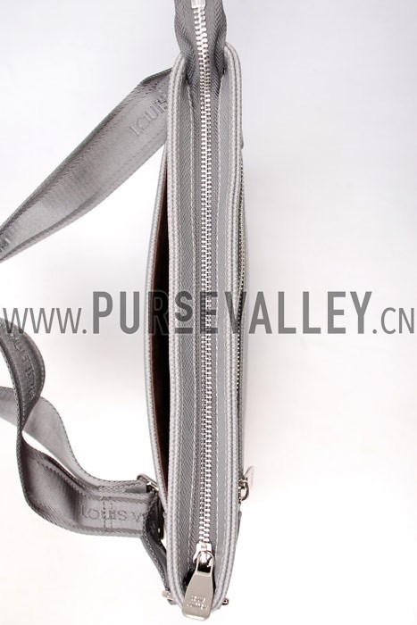 Louis Vuitton Sasha Taiga Leather Glacier