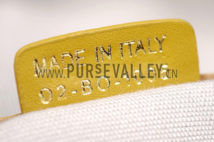 Burberry Smooth Bridle House Check Belted Bag Yellow