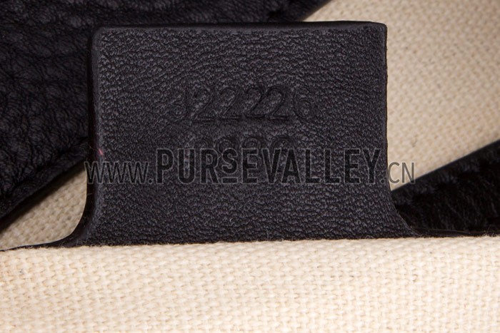 Gucci Emily Black Leather Hobo