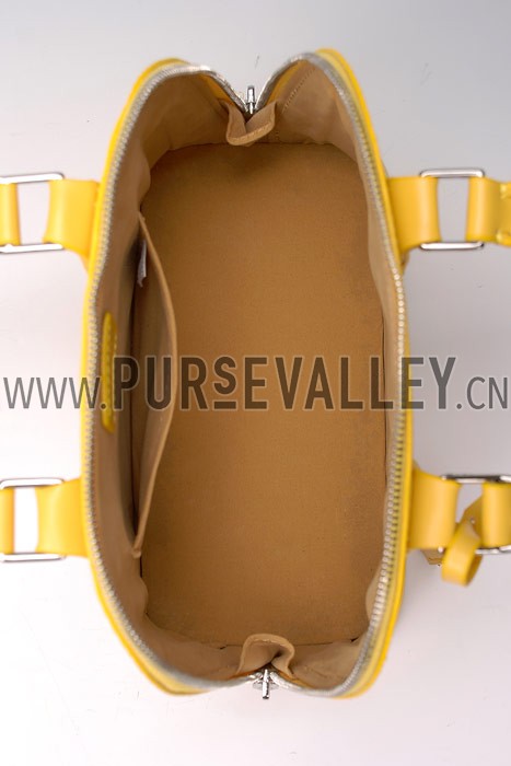 Louis Vuitton Alma PM Epi Leather Yellow