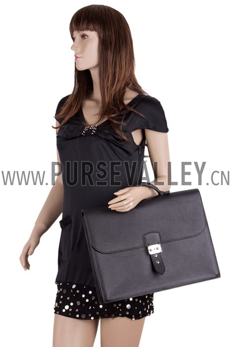 Hermes Sac a Depeche Black