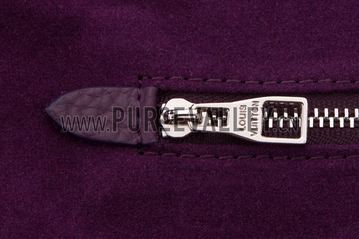 Louis Vuitton Alma in Taurillon Leather Purple MM