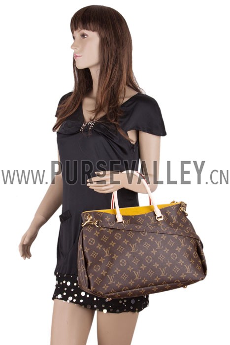 Louis Vuitton Monogram Pallas Safran