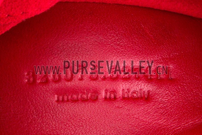 Saint Laurent Cassandre Tassel Red Shoulder Bag