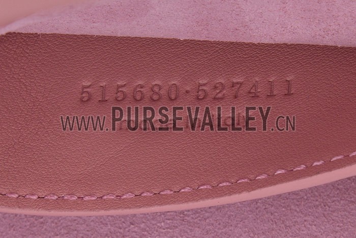 YSL Betty Medium Chain Shoulder Light Pink