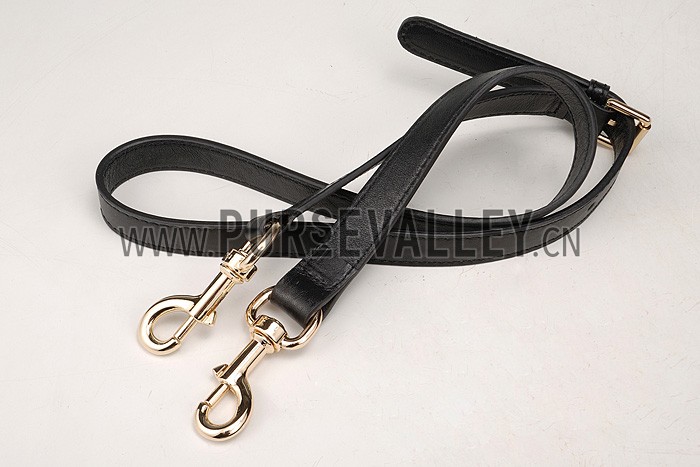 Gucci Black Leather Work Bag 607332