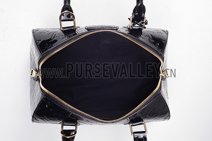 Louis Vuitton Monogram Vernis Montana Black 607364