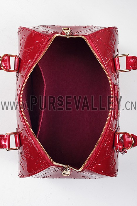 Louis Vuitton Monogram Vernis Montana Pomme D'Amour (Red) 607370