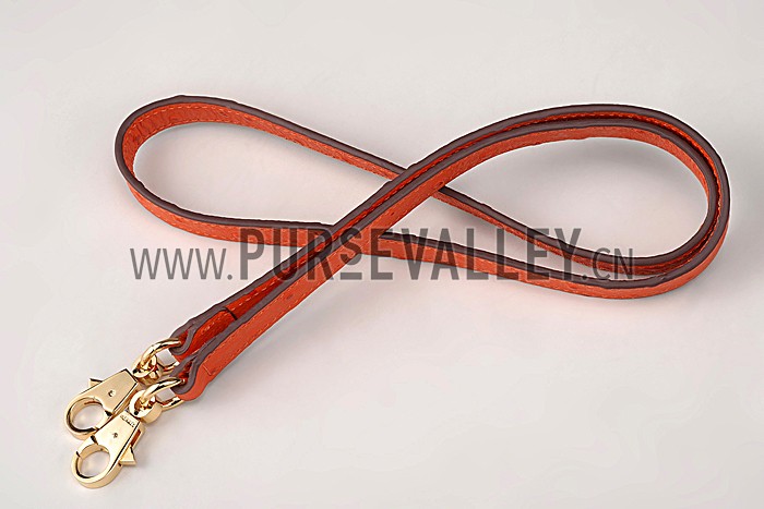 Hermes Kelly 32 Orange Ostrich Leather 607480