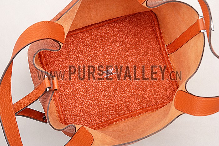 Hermes Picotin MM Orange 607501