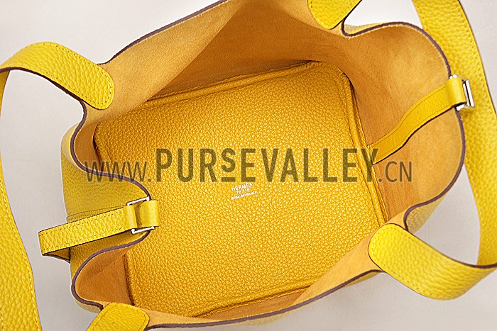 Hermes Picotin MM Yellow 607504