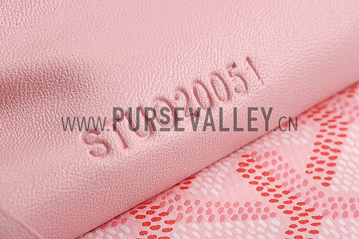 Goyard St Louis Tote Pink 607691