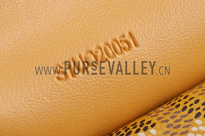 Goyard St Louis Tote Yellow 607692