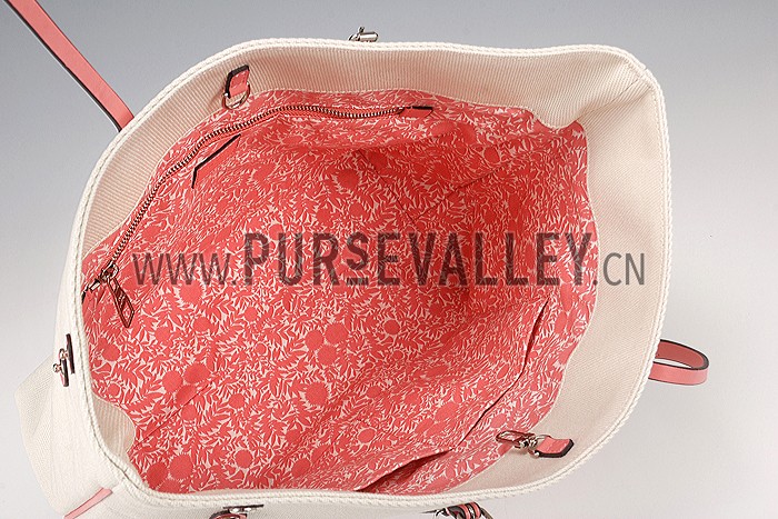 Louis Vuitton Cabas Canvas Bag Corail 607765