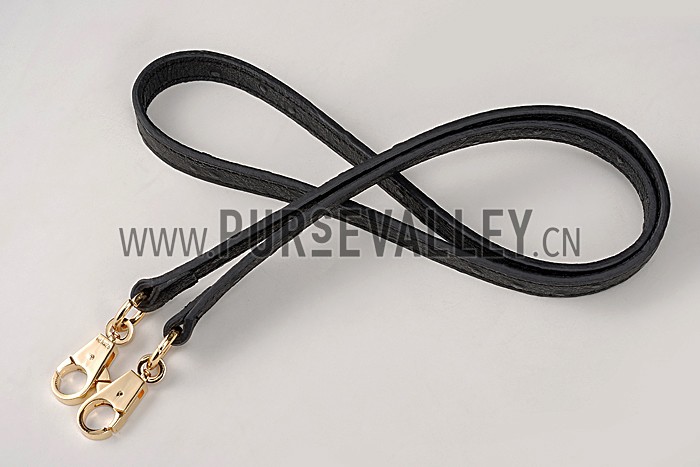 Hermes Kelly 32 Black Ostrich Leather 607478