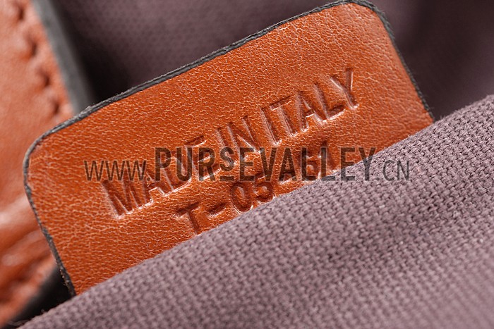 Burberry Small Haymarket Check Tote Bag Brown 607795