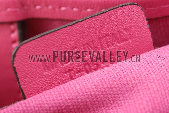 Burberry Small Haymarket Check Tote Bag Orange 607799