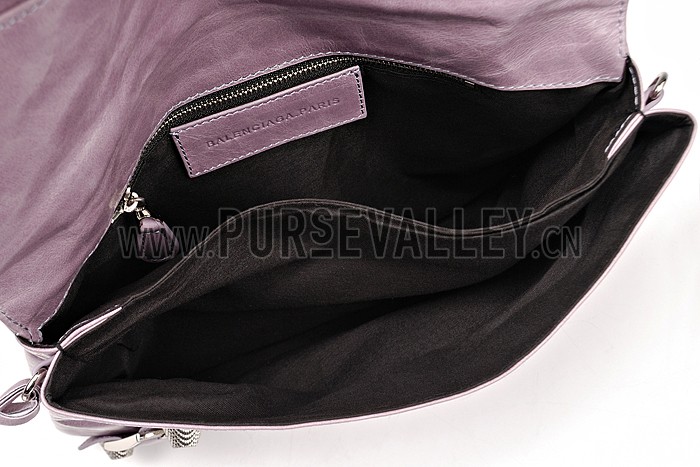 Balenciaga Giant 12 Envelope Clutch Lilac 607851