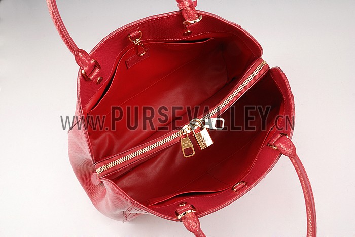 Louis Vuitton Montaigne Empreinte BB Red 607870