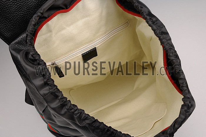 Gucci Web Backpack Black 607927