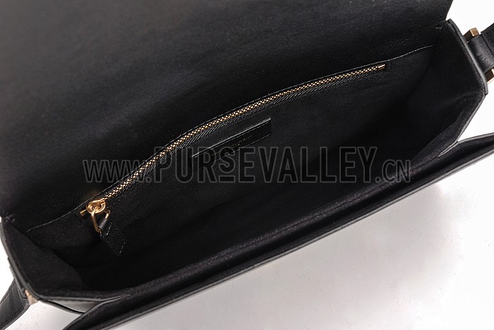 Saint Laurent Universite Flap Bag Black 608208