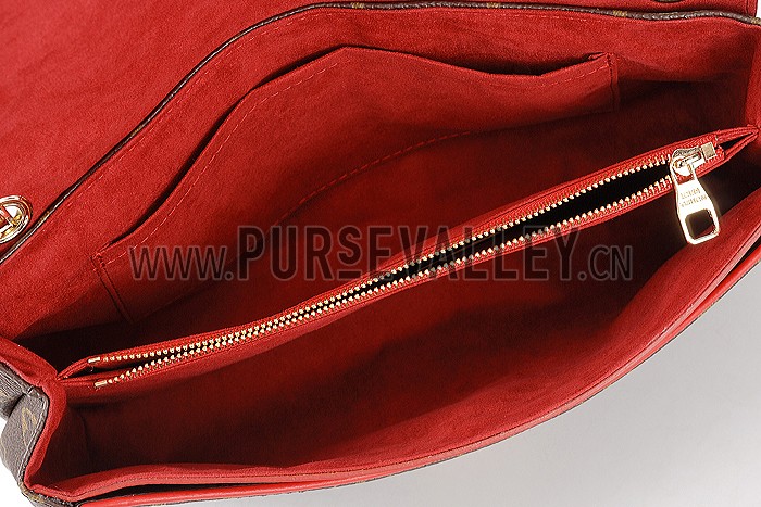 Louis Vuitton Pallas Chain Bag Red 608251