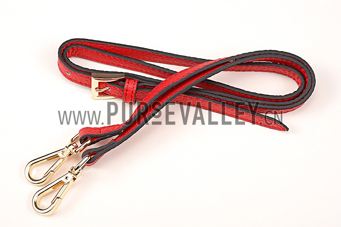 Prada Saffiano Soft Double Bag Red