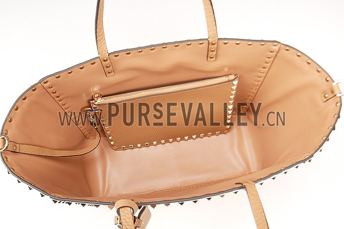 Valentino RockStud Cross Body Tan Bag
