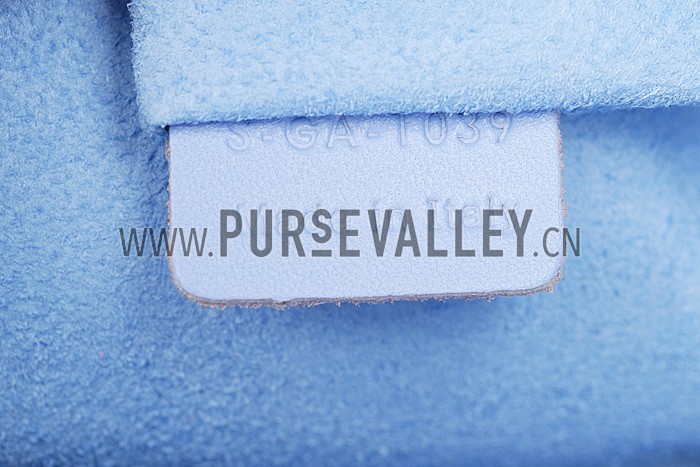 Celine Micro Luggage Light Blue