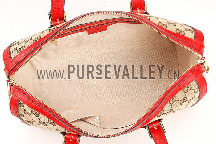 Gucci GG Classic Top Handle Bag Red
