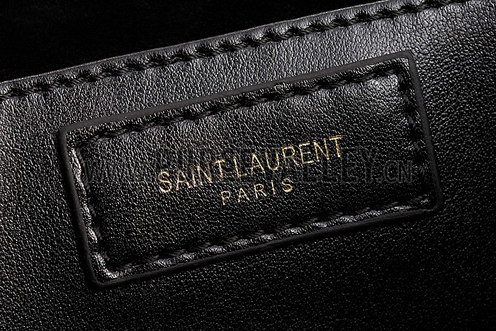 Saint Laurent Medium Cassandre Tassel Black Bag 608308