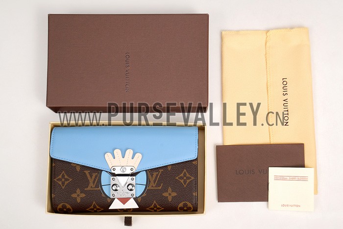Louis Vuitton Tribal Mask Chaine Wallet Bleuet
