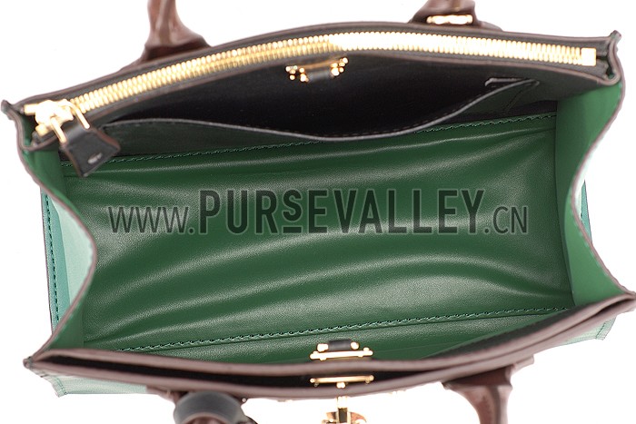 Louis Vuitton City Steamer Bag Bicolor Green