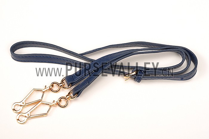 Miu Miu Matelasse Top Handle Large Dark Blue